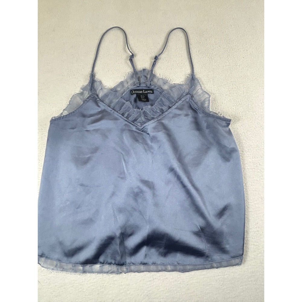 Christian Lacroix Camisole Women‎ S Blue Coquette
